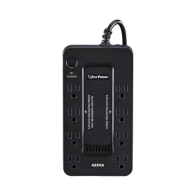CYBERPOWER, ST425, UPS de 425 VA/255 W, Topología Standby, Entrada 120 Vca NEMA 5-15P, Tipo Gabinete Compacto, Con 8 Tomas NEMA 