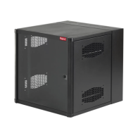 HOFFMAN, EWMW242425, Gabinete AccessPlus de Montaje en Pared de 19in, Rieles Numerados y Roscados #10-32, Puerta con Ventana de 