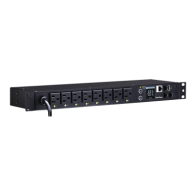 CYBERPOWER, PDU41001, PDU Switchable por Toma, Para Distribución de Energía, Entrada 120 Vca NEMA 5-15P, Con 8 Salidas NEMA 5-15