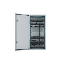 PANDUIT, ZDF48-RA, Gabinete Industrial Preconfigurado de Montaje en Pared, Fabricado en Acero Bajo en Carbono, Protección NEMA 4