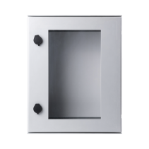 PRECISION, PST-4050-20PT, Gabinete de Poliéster IP65 Puerta Transparente, Uso en Intemperie (400 x 500 x 200 mm) con Placa Trase