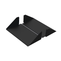 HOFFMAN, ESHD19, Charola Para Soportar Equipos en Rack de 19in, Frontal y Posterior, Capacidad de 136 Kg, 3UR