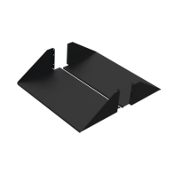 HOFFMAN, ESHD19, Charola Para Soportar Equipos en Rack de 19in, Frontal y Posterior, Capacidad de 136 Kg, 3UR