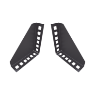 LINKEDPRO BY EPCOM, LP-RACK-ADAP, Par de Sujetadores para Instalación de Equipo Rackeable en Placa o Pared (hasta 2U), Puede sop