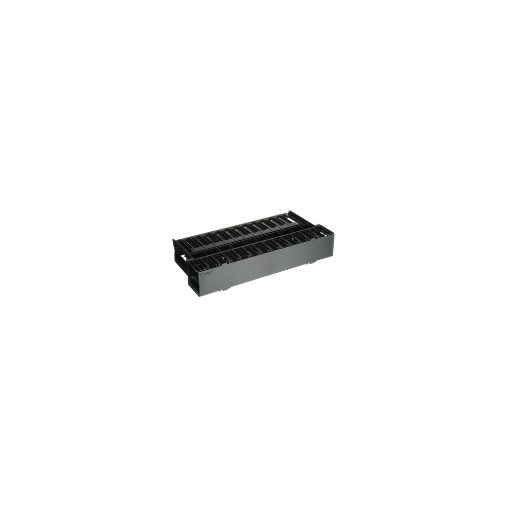 PANDUIT, NCMH2, Organizador de Cables Horizontal NetManager, Doble (Frontal y Posterior), Para Rack de 19in, 2UR