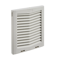 HOFFMAN, HG1000404, Rejilla de Escape Para Ventilador con Filtro HG, Protección IP54, Compatible con Ventiladores HF10 de 10 in,