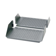 PANDUIT, SRM19CMV3, Charola Para Soportar Equipos en Rack de 19in, Ventilada, Frontal y Posterior, Capacidad de 136 Kg, 3UR