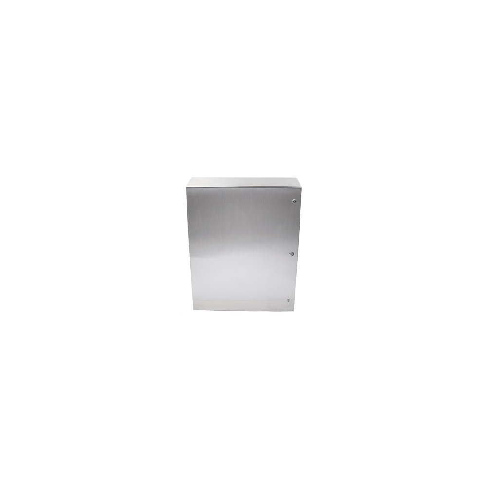 PRECISION, PST-8010030-INOX-B, Gabinete de Acero Inoxidable IP66 Uso en Intemperie (800 x 1000 x 300 mm) con Placa Interna Galva