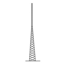 ROHN, SS-130-D90K, Torre Autosoportada Tubular ROHN de 39 metros Linea SSV HEAVY DUTY.