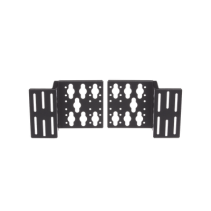 PANDUIT, CVPDUB, Kit de Soportes Para Instalación de PDUs Verticales, en Racks de 4 Postes de Panduit, Color Negro