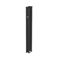 HOFFMAN, DV6S7, Organizador Vertical CableTek, Sencillo (Solo Frontal), Para Rack Abierto de 45 Unidades, 6 in de Ancho, Color N