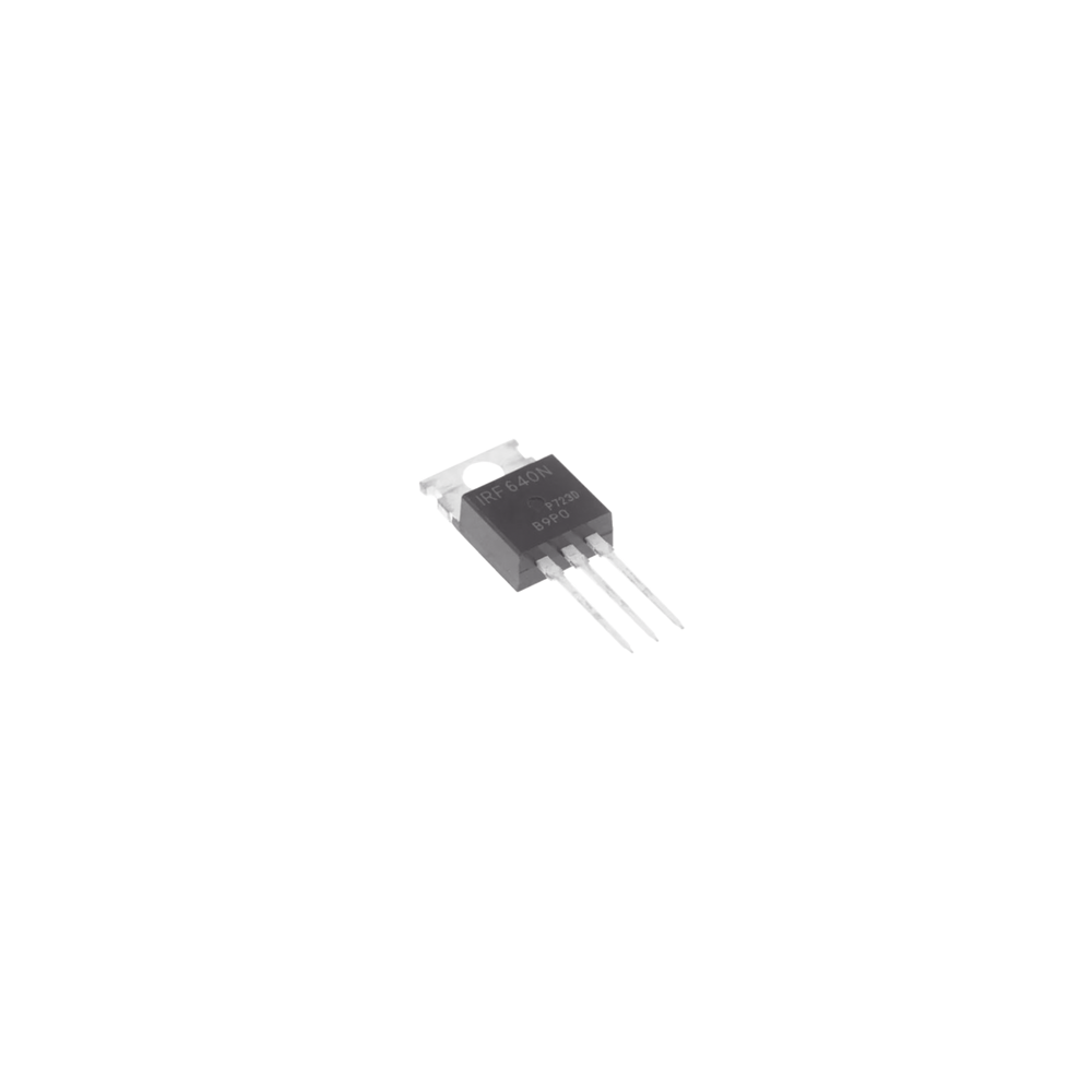SYSCOM, IRF-640, MOSFET Canal-N, 200 Volt, 18 A, TO-220AB.