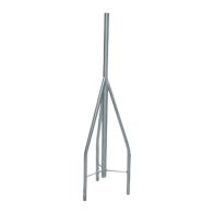 SYSCOM TOWERS, SCZ60G, Tramo de Remate / Copete, tubo industrial 1 1/4 con tubo central 2 3/8 (Ced. 30), galvanizado por inmersi