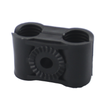 SYSCOM TOWERS, CB-12, Paquete de 10 Sujetadores Plasticos Para Cable Coaxial de 1/2