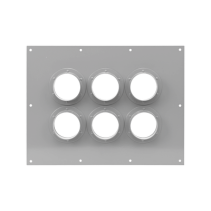 Comprar Placa Pasamuro 6 Botas 4" | Smartgrid México