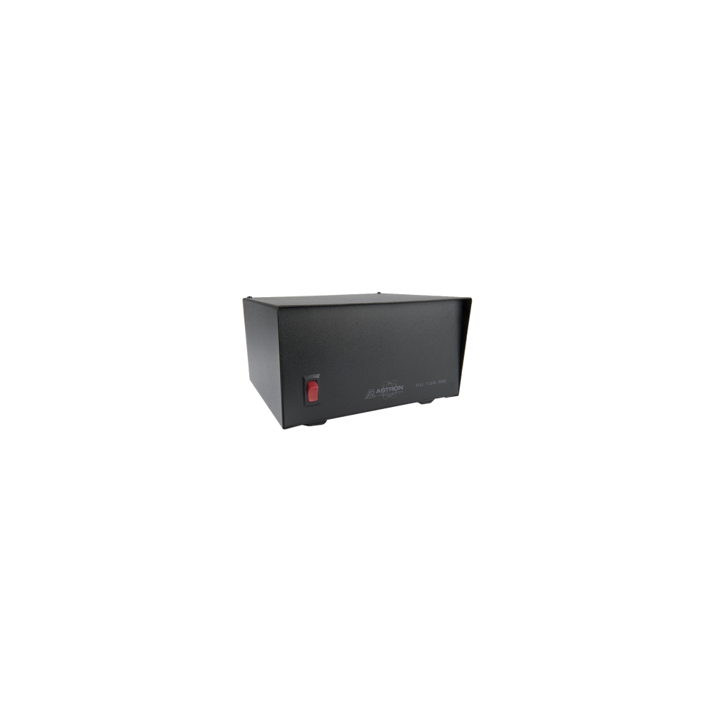 ASTRON, RS-12ABB, Fuente de poder Astron | Salidas: 13.8Vcc, 12A |Lineal Regulada con Circuito Cargador de Baterías