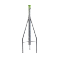SYSCOM TOWERS, SCZ-30-P, Tramo de Remate (Copete) para Tramo STZ-30 Galvanizado Electrolítico con Opresores para Pararrayo.