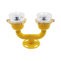 EPCOM INDUSTRIAL, GS-LI-D, Lámpara de Obstrucción Doble color Rojo / IP65 / Luz fija o parpadeante / Voltaje de Operación 110 AC