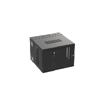 PANDUIT, PZWMC9W, Gabinete PanZone de Montaje en Pared, de 19in, Puerta con Ventana de Seguridad, 9 UR, 635mm de Profundidad, Co