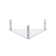 SYSCOM TOWERS, SBZ-45, Base Triangular para Tramo STZ45 Galvanizado Electrolítico.