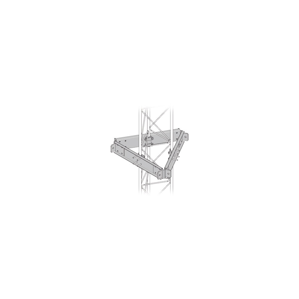 SYSCOM TOWERS, SEST-45G, Estabilizador de Torre para Tramos STZ-45G Galvanizado por Inmersión en Caliente.