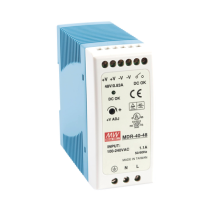MEANWELL, MDR-40-48, Fuente de poder Industrial Riel Din 48Vcc, 40W