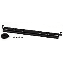 PANDUIT, SRBM19BLY, Barra para Aliviar Tensión o Peso Atrás de Patch Panel, Para Administración de 72 Cables, Color Negro
