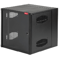 HOFFMAN, EWMW242430, Gabinete AccessPlus de Montaje en Pared de 19in, Rieles Numerados y Roscados #10-32, Puerta con Ventana de 