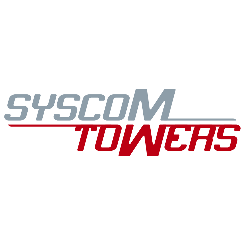 SYSCOM TOWERS, SHM-POL-G, Montaje para Monopolo de 1 m de diámetro, 1 m de separación para Antena Omnidireccional con Bracket gu