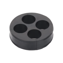 SYSCOM TOWERS, CI-4-78, Inserto de Caucho de 4 Con Cuatro Orificios para Cable de 7/8 in