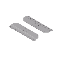 HOFFMAN, EMB1, Montaje de Pared para Gabinetes ComLine, De Aluminio, Color Gris