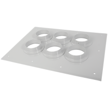 Comprar Placa Pasamuro 6 Puertos 4" | Smartgrid México