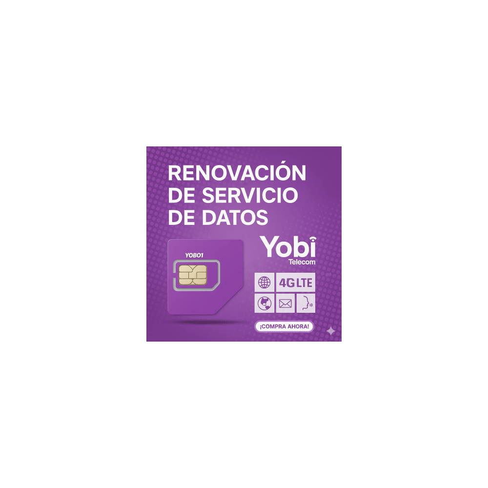 Comprar Yobi RENO1GB - Conexión Premium | Smartgrid México