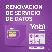 Comprar YOBI RENO5GBYOBI 5GB Plan Anual | Smartgrid México