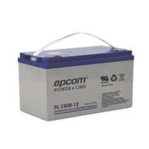 EPCOM POWERLINE, PL150D12, Batería Ciclo Profundo 12V, 150 Ah / AGM-VRLA / Uso en Aplicación Fotovoltaica /Terminales Tipo Torni