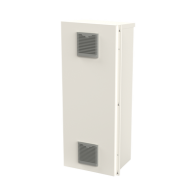 EPCOM INDUSTRIAL, EI-PCB-40-106-30VDK, Gabinete Acero Galv. para 3 Bat. PL110D12. Puerta Ventilada. Acc. de piso o poste No incl