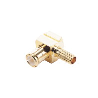 Comprar Conector MCX Macho A/R Oro Teflón | Smartgrid México