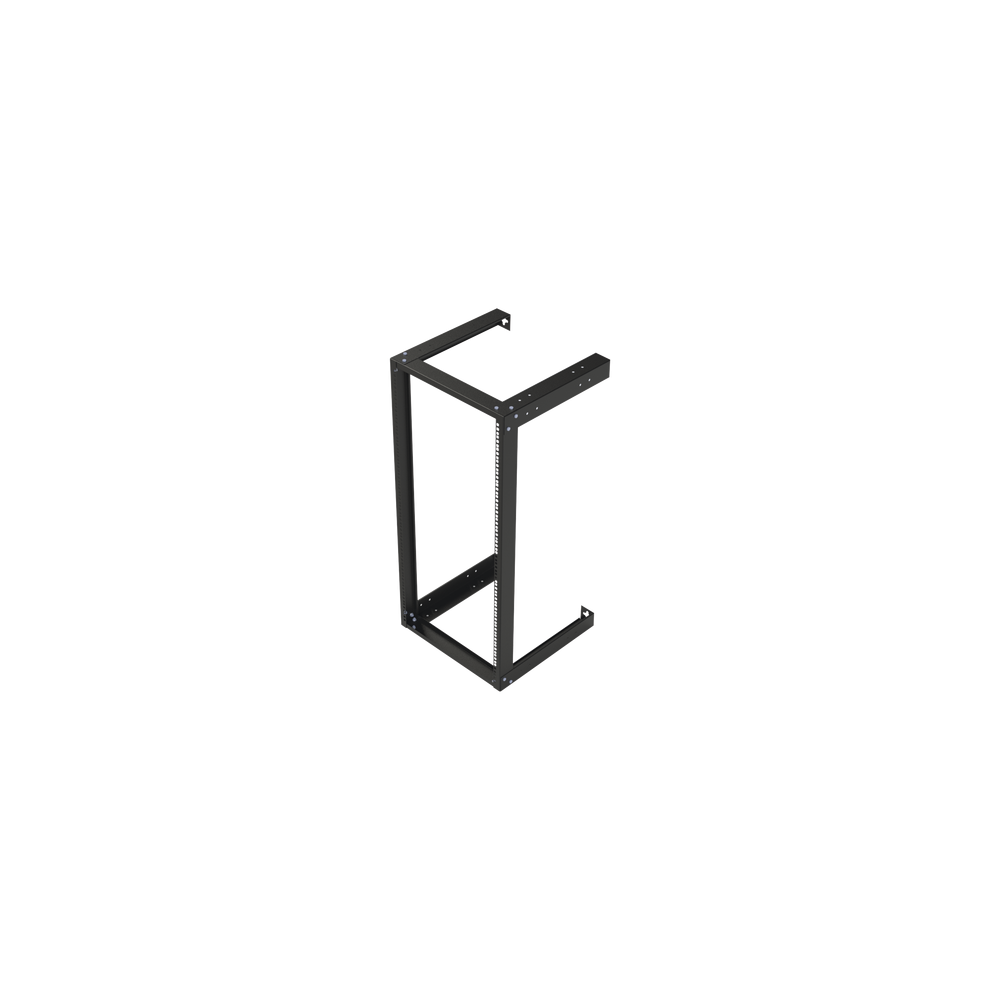 LINKEDPRO BY EPCOM, LP-RAP-1924, Rack Abierto de 19 para Montaje en Pared de 24 Unidades.