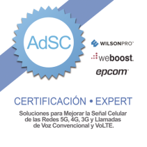 SYSCOM, EXPERT-RA, Certificación en Amplificadores de Señal Celular para Mejorar la Cobertura Celular 2G, 3G, 4G, 5G y llamadas 