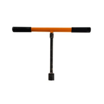 AMERICAN EARTH ANCHORS, PE-MTH, Maneral T para Ancla PE-18 de Cabeza Hexagonal de 1 y de Dado Cuadrado de 1/2 .