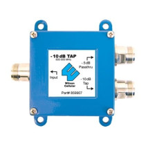 WILSONPRO / WEBOOST, 859-907, Separador TAP -10 dB con rango de frecuencia de 700 a 2500 MHz. Ideal para separar la antenas a di