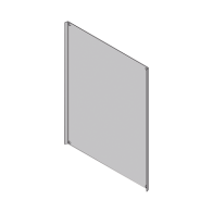 TXPRO, TXG-0149-PT, Placa Interior Trasera Metálica para Gabinete TXG-0149