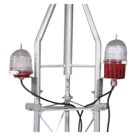 DELTA BOX, LB-IB-DOBLE, Lámpara de Obstrucción Doble tipo L-810 (Certificada). Voltaje de operación: 110 Vca.