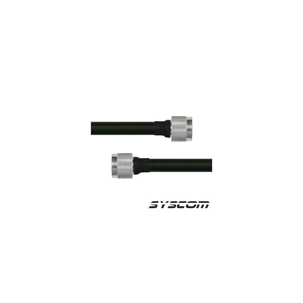 EPCOM INDUSTRIAL, SN-400-N-1000, Cable RF400, con conductores N Macho en ambos extremos.