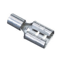SYSCOM PARTS, 159-1643, Terminal de Paleta Hembra de 0.250 sin Aislar para Cable AWG 14-16.