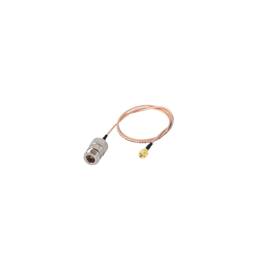 EPCOM INDUSTRIAL, SNH-316-SMAI-60, Jumper con Cable RG-316 conectores N Hembra / SMA Macho Inverso 60 cm.