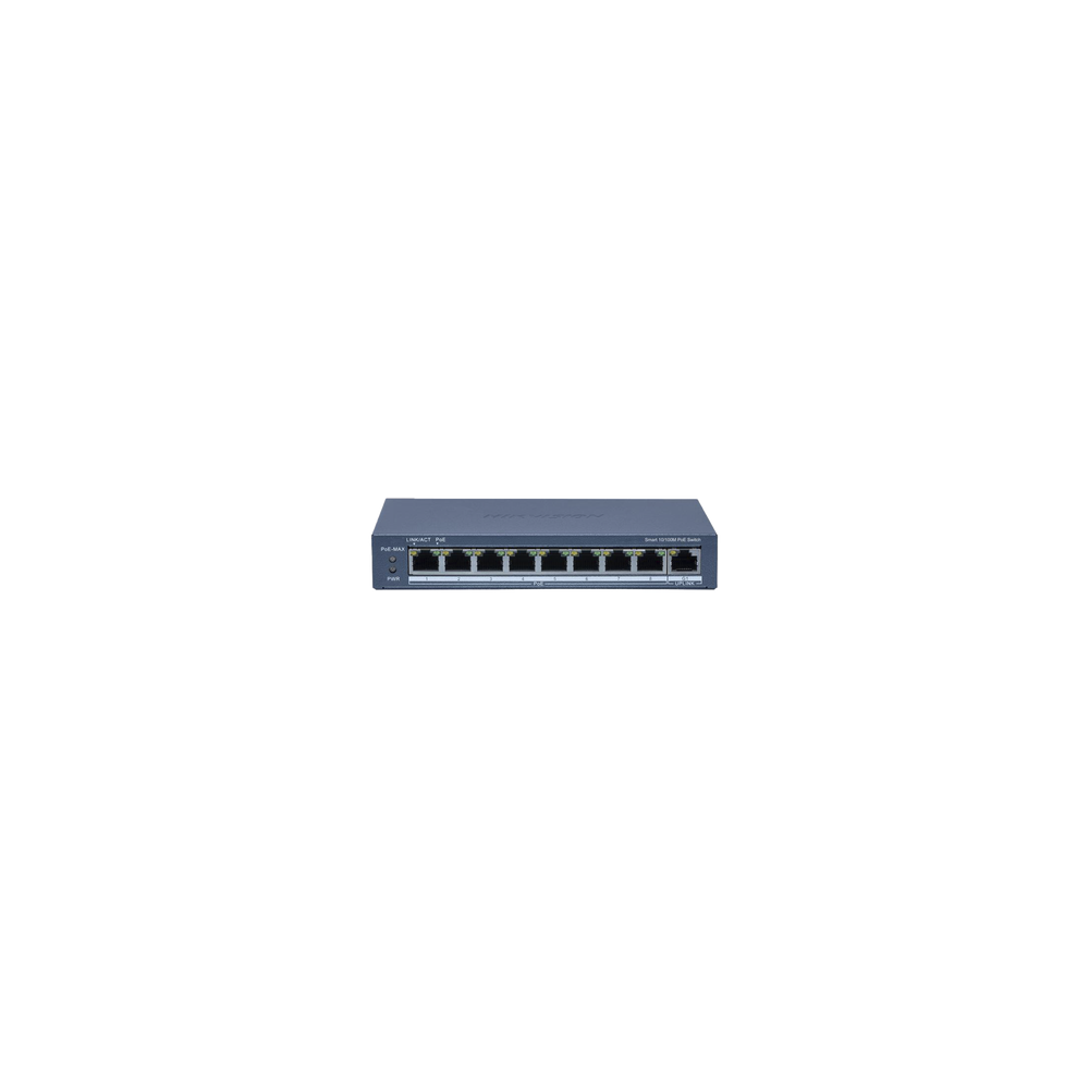 Comprar Switch PoE+ HIKVISION 8 Puertos | Smartgrid México