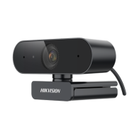HIKVISION, DS-U02P, Cámara Web ALTA DENIFICIÓN (1080p) con Autoenfoque / Giro 360° / Gran Angular / Micrófono Integrado / Conect