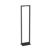 PANDUIT, R2P, Rack de Dos Postes Estándar de 19 in, Rieles Numerados y Roscados #12-24, Fabricado en Aluminio, 45 Unidades de Ra