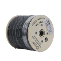 LINKEDPRO BY EPCOM, LPDROPA22C/2KM, Carrete de 2 km de Fibra Óptica Drop Plana, Interior/Exterior G.657A2 Monomodo de 2 hilos (b